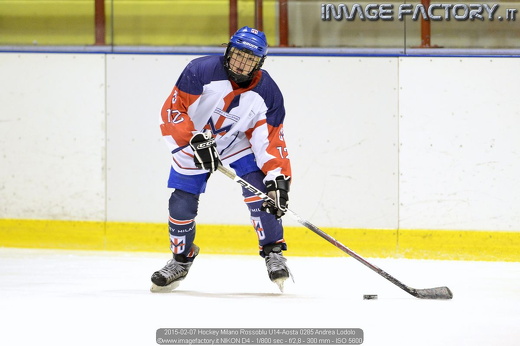 2015-02-07 Hockey Milano Rossoblu U14-Aosta 0285 Andrea Lodolo